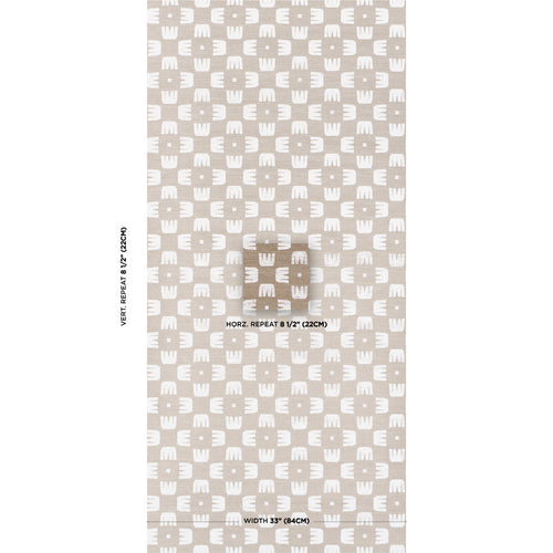 5016631 | Raze Sisal, Dust - Schumacher Wallpaper