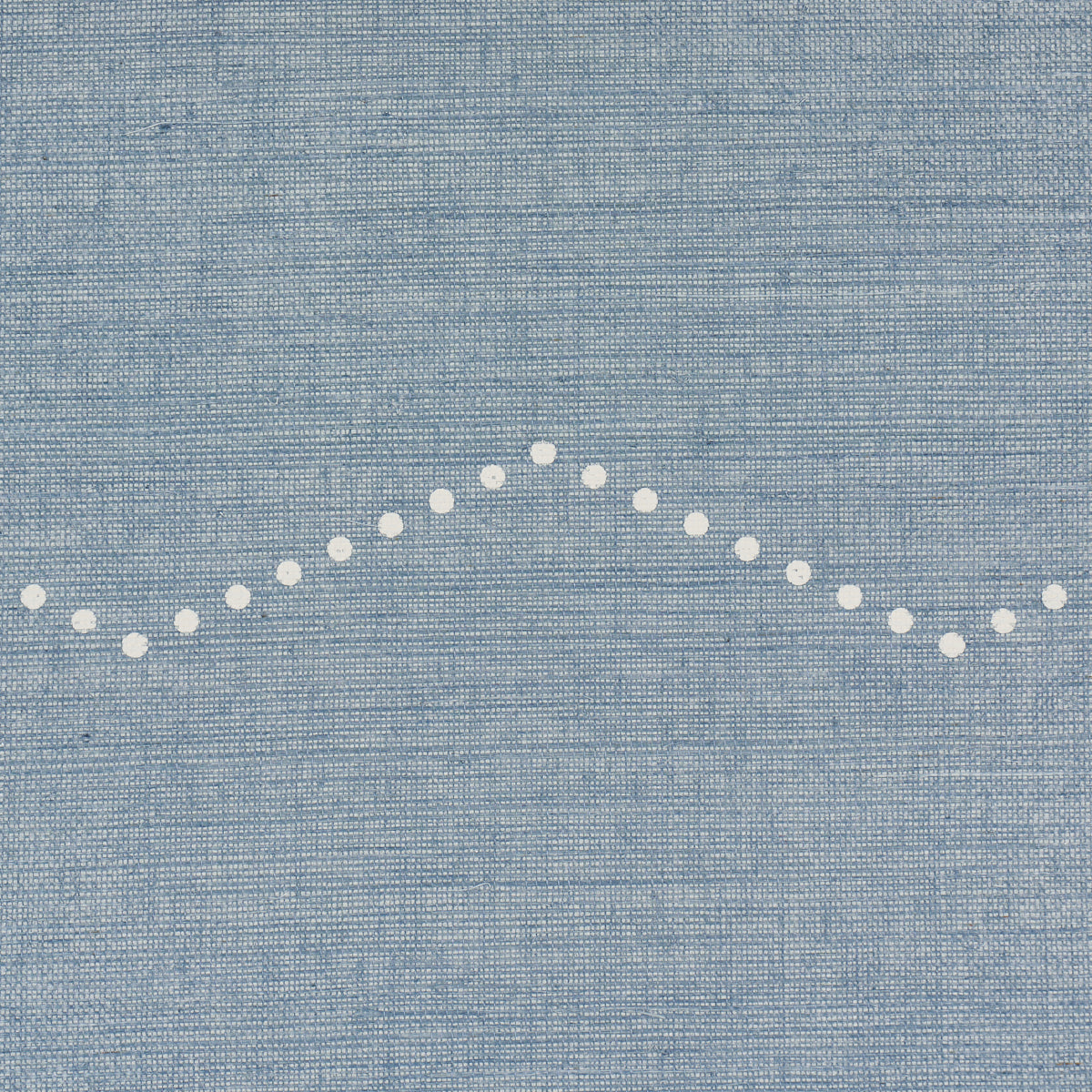 5016710 | Rivet Stripe Sisal, Chambray - Schumacher Wallpaper