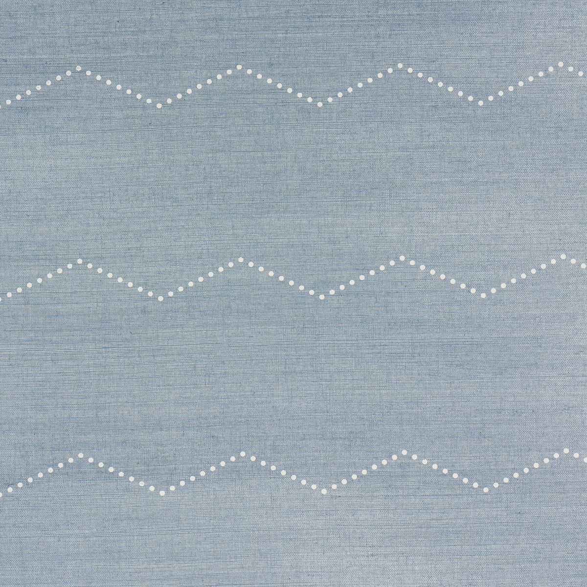 5016710 | Rivet Stripe Sisal, Chambray - Schumacher Wallpaper