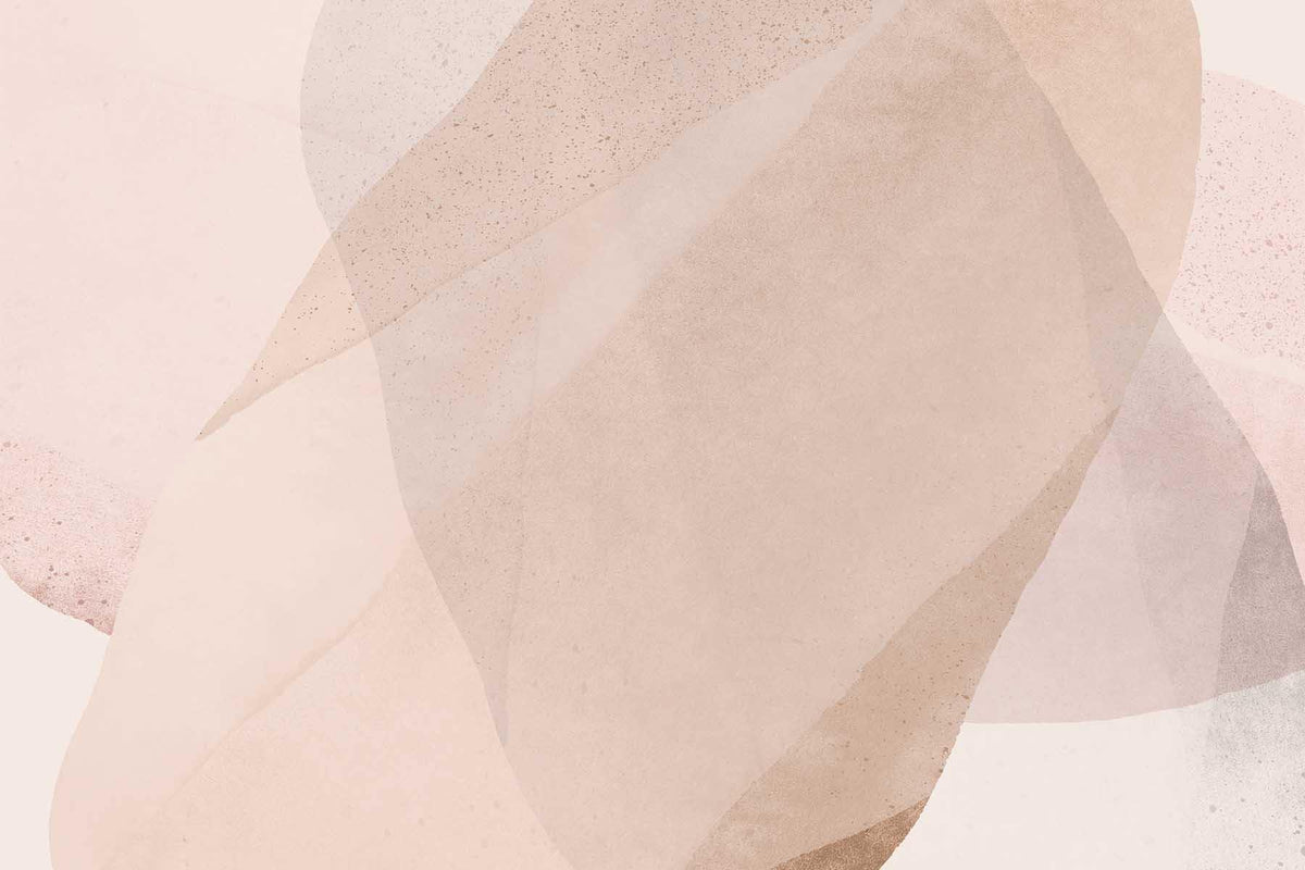 Creme Abstract 4 Wall Mural