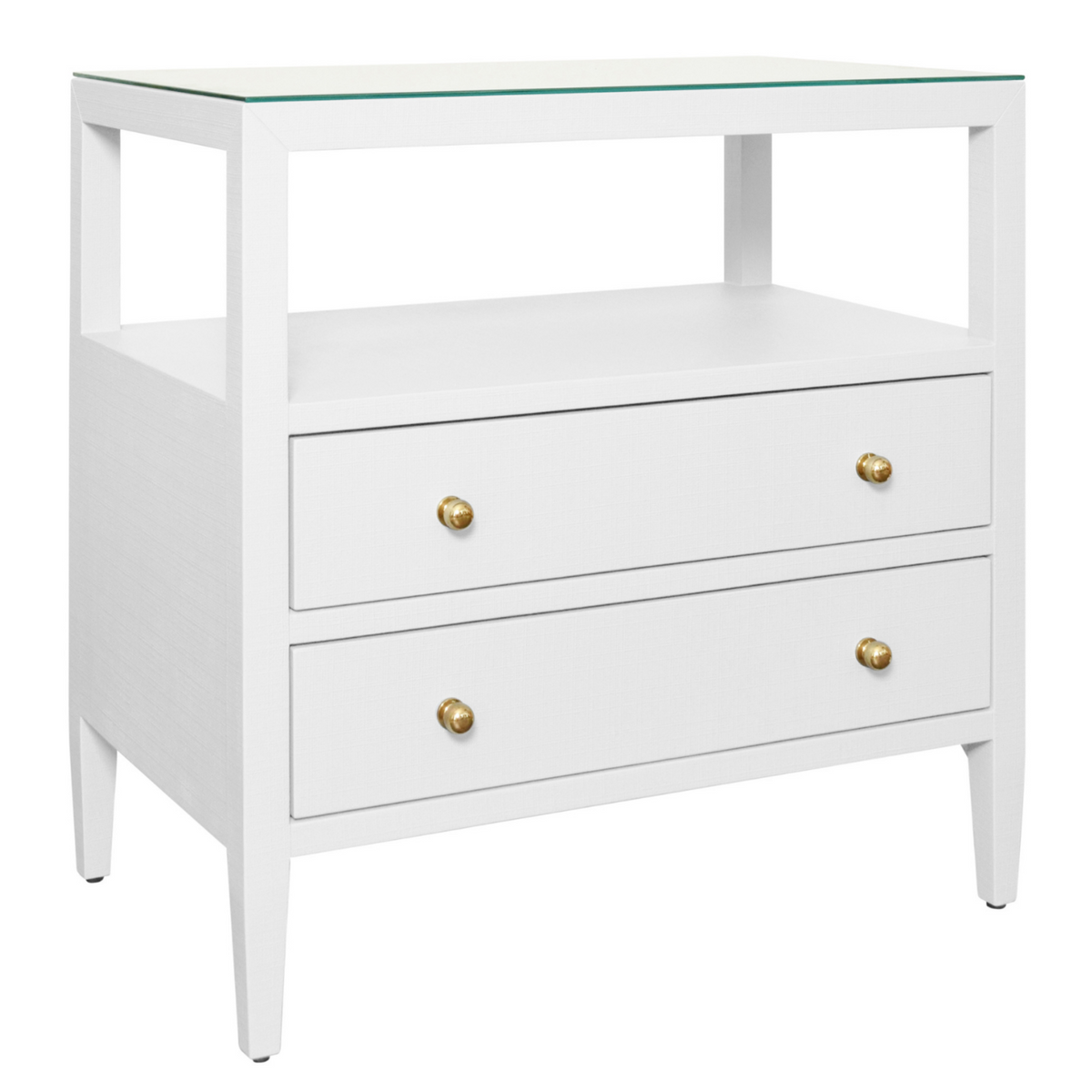 Douglas Two Drawer Side Table